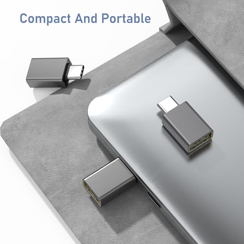 Basesailor USB-C to USB-A Adapter Pack 3R USBC Male to A Female 3.0