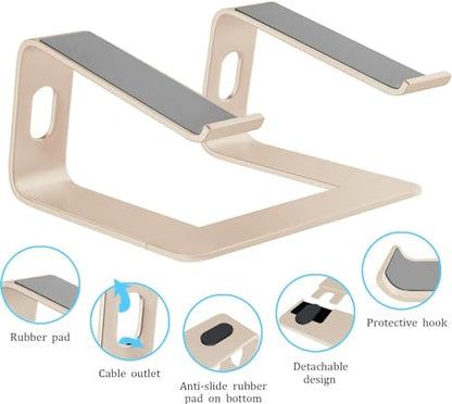Orionstar 10-15.6 inch M5 Ergonomic Aluminum Laptop Stand Desktop Holder