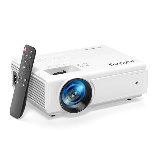 AuKing M8-F 1080P 50W LCD Projector 9500 Lumen