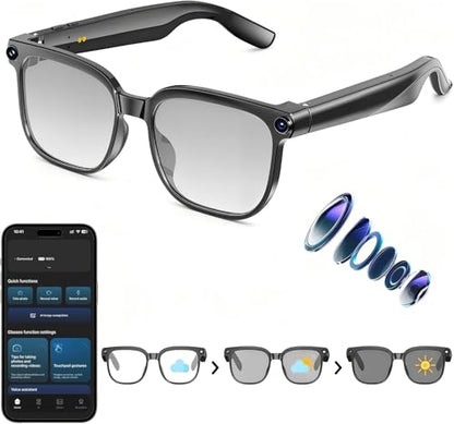 Osawalla 1 Inches M02 Smart Glasses 1920x1080 No Display Waterproof Wearable Computer