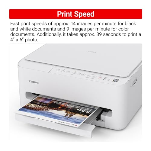Canon PIXMA TS4320 14.8x14x6.7" Color Inkjet Printer with Duplex Functionality