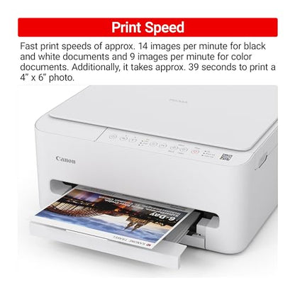 Canon PIXMA TS4320 14.8x14x6.7" Color Inkjet Printer with Duplex Functionality