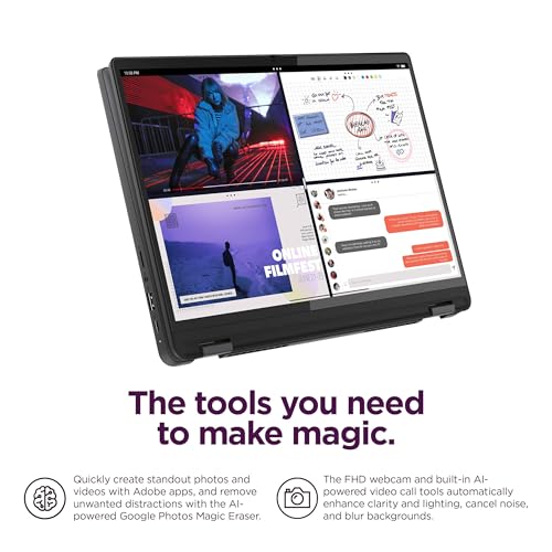 Lenovo IdeaPad Flex 5i Chromebook Plus 14" 1920x1200 300 Nit IPS 2-in-1 Laptop