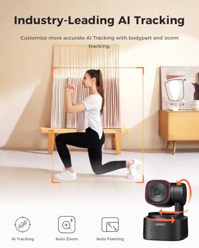 OBSBOT Tiny 2 Lite 8MP Webcam 4K@30FPS USB-C Automatic Digital Focus