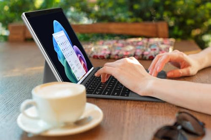 Arteck Surface Pro 13-inch Keyboard SP-Compatible Bluetooth Mechanical QWERTY Black