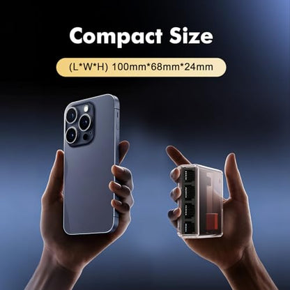 YuLinca Gigabit Ethernet Splitter 1 to 4 Ports, SPT14GE, 1000 Mbps