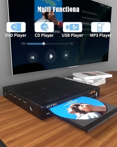 OTIC Compact Multiple Format Media Player HDMI 1080p Resolution