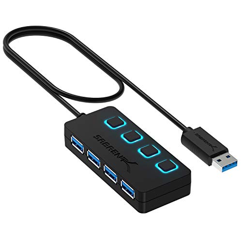 SABRENT 4-Port USB 3.0 Hub HB-UM43