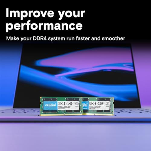 Crucial 32GB CT2K16G4SFRA32A DDR4 SO-DIMM 3200MHz CL22 Memory