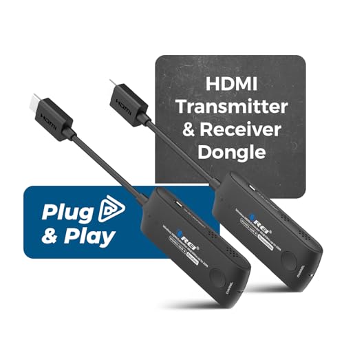 OREI 4L x 2W x 7H WUHD3-66M-K 4K HDMI Wireless Video Extender