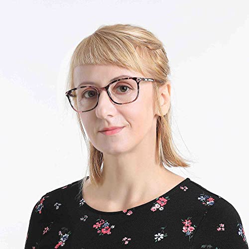 LifeArt 1 Count Nola_C8 52mm 38mm Resin Square Reading Glasses