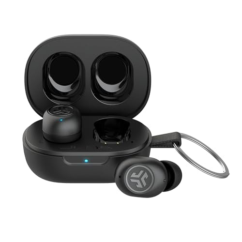 JLab IEUEBJBMINIRBLK124_1 Bluetooth 5.0 Wireless In-Ear Headphones No Jack Black
