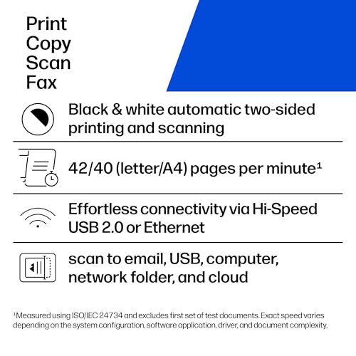 HP LaserJet Pro 4101fdn Multifunction Printer Monochrome 1200 x 1200 dpi Auto Document Feeder Black & White