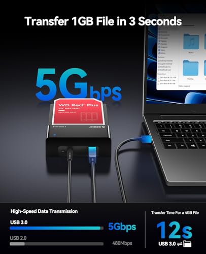 ORICO 3.5 Inch USB 3.0 to SATA Hard Drive Docking Station Model ORICO-6518US3-V2-UK-BK-BP