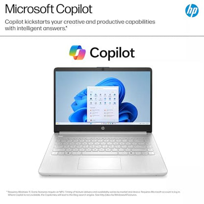 HP 14" Laptop 2025 Pro 1366x768 60Hz LED Computer