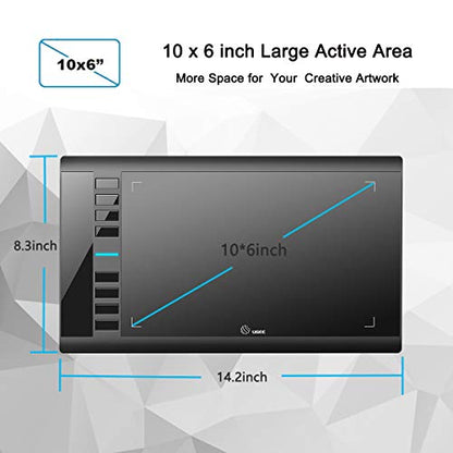 UGEE M708 10x6 1920x1080 USB Tablet