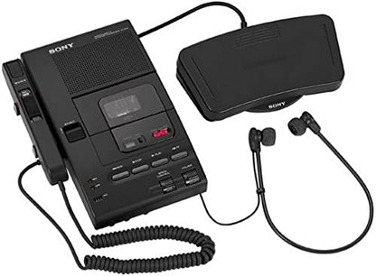 Sony M2020 Microcassette Dictator and Transcriber 3.5mm Jack Unidirectional PC Aluminum
