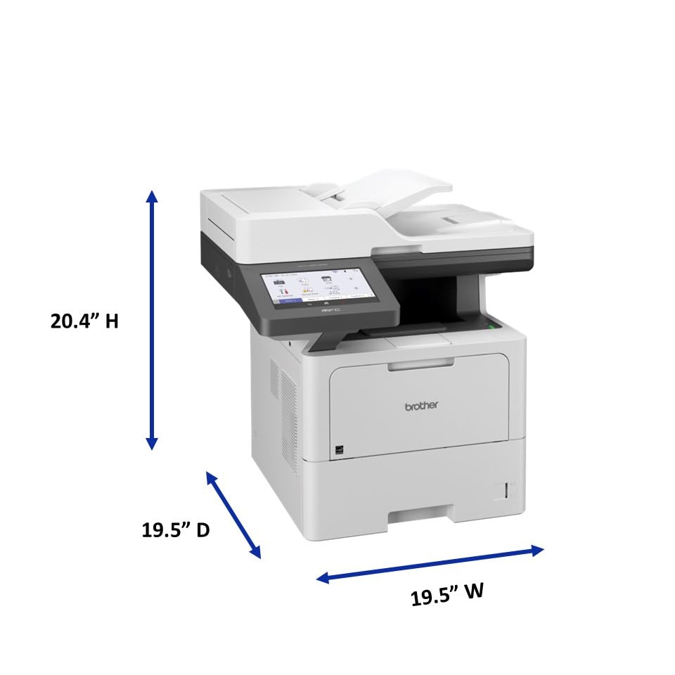 Brother MFCL6810DW Laser Multifunction Printer, 1200 x 1200 DPI, 52 ppm, A4