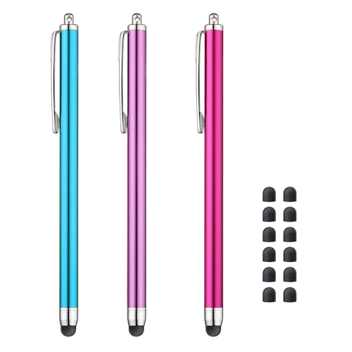 CCIVV 5.31 inches 74 Touch Screen Stylus Pen Aluminum Color Various