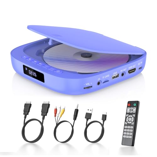 Desobry 6" x 5.9" x 1.1" MD116L 1920x1080 60Hz DVD Player