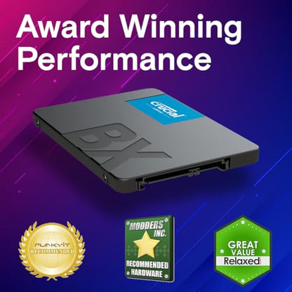 Crucial 2TB CT2000BX500SSD101 SATA 2.5 Inch Internal Solid State Drive