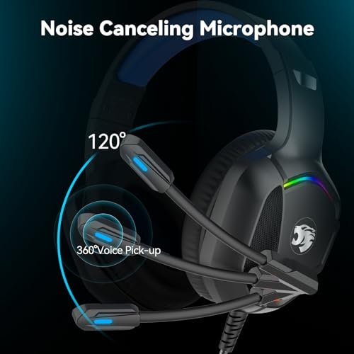 IMYB 12.32oz A36 Wired Stereo Headset 50mm Dynamic Driver Over-Ear