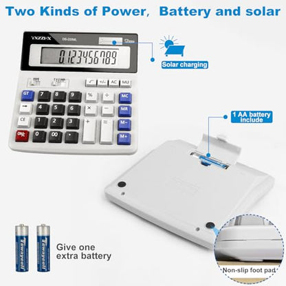 yxzzhx Standard Function Calculator 4.68 Inch LCD Display