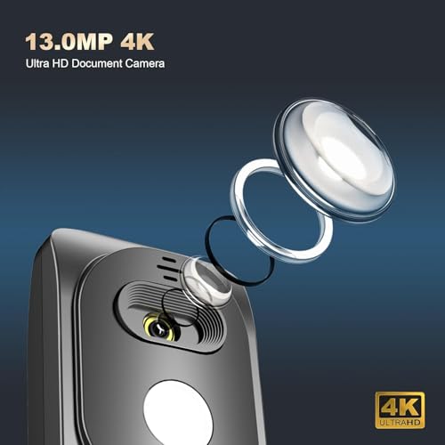JOYUSING A3 V20TUS Document Camera 13MP 1080p 4K USB