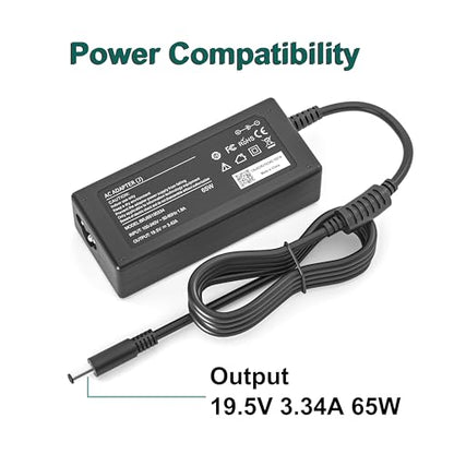 E ERSY 65W SK90195334 19.5V 3.34A Charger Laptop Power Adapter