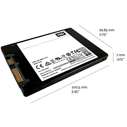 Western Digital 120GB WDS120G2G0A Solid State Drive - SATA III 6Gb/s, 2.5-Inch, Up to 545 MB/s Read Speed