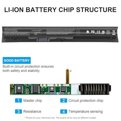 Fancy Buying 41Wh VI04 14.8V Lithium Ion Battery Compatible with HP Models