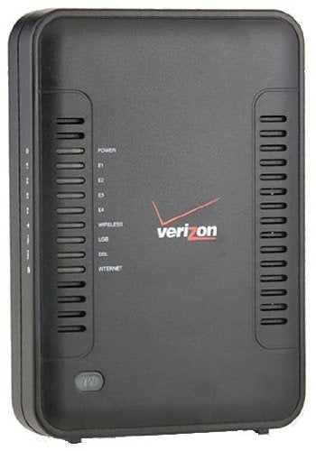 Westell 7500 A90-750160-07 DSL Modem Router, 802.11g, Internal Antenna, Black