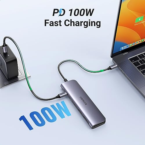 UGREEN 7-Port USB-C Hub Model 15214 4K HDMI 100W Power Delivery