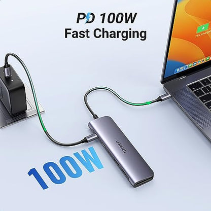 UGREEN 7-Port USB-C Hub Model 15214 4K HDMI 100W Power Delivery