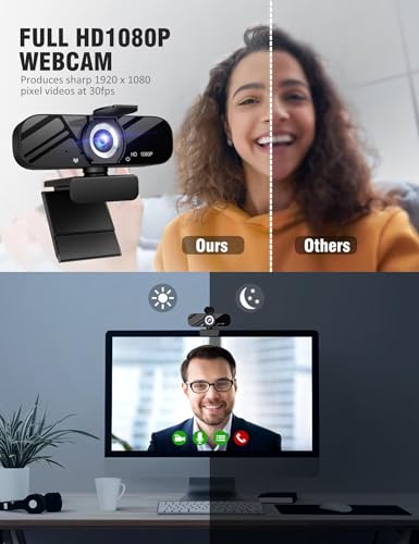 Tewiky TW-05 1080p Webcam Compact USB