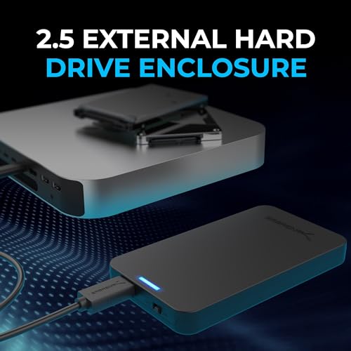 SABRENT 2.5 Inch SATA to USB 3.0 External Hard Drive Enclosure EC-UASP