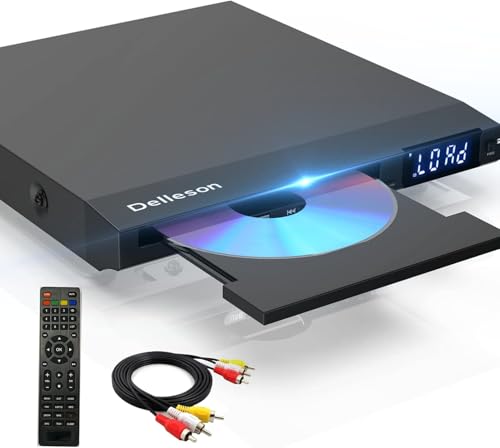 Delleson Compact DVD Player Model B08YFBWTRL 1280×720 720p CD/DVD Player