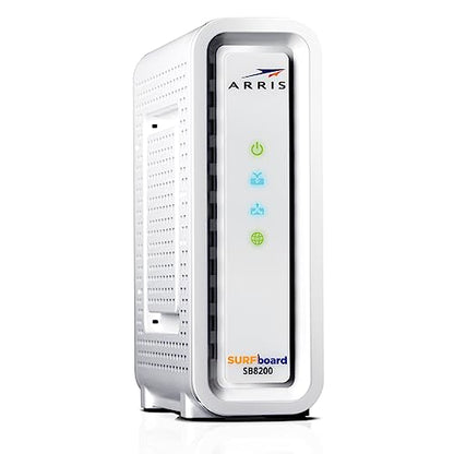 ARRIS SB8200 DOCSIS 3.1 Cable Modem - 2 Ethernet Ports, Maximum Speed 1 Gbps