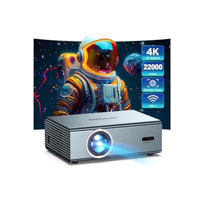 OWNKNEW 1080P GC357 22000 Lumen LED Projector