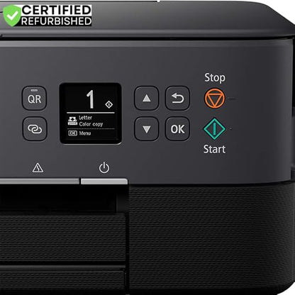 Canon PIXMA TS6420 Wireless Inkjet All-in-One Printer CRTE1CNPIXTS6420BLK Color 4800x1200 dpi Dual-Sided Printing
