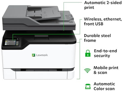 Lexmark CX331adwe 26ppm Color Laser Printer - 600dpi - Network-Ready - Wireless - A4