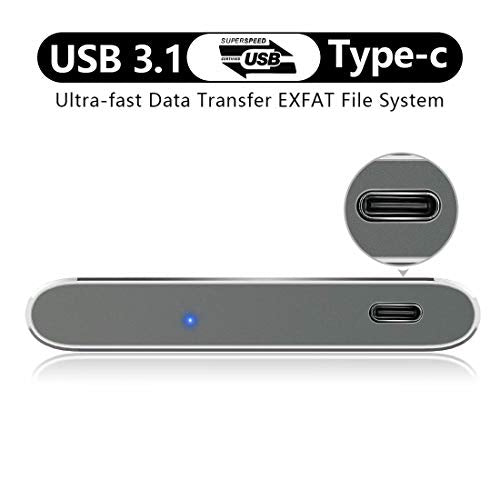 HWAYO 1TB Portable External Hard Drive HWHD3.1-4COL730 USB 3.0/3.1 Connectivity