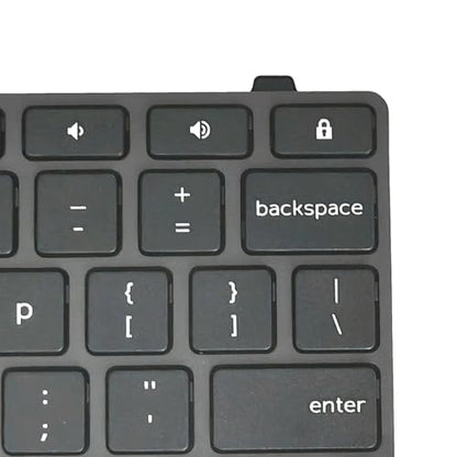 WWGTMC Dell Chromebook 11 3100 3110 3120 5190 USB-A Mechanical Backlit Keyboard QWERTY Black