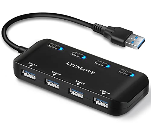LYFNLOVE 4-Port USB Hub USB 3.0 Model HUB024