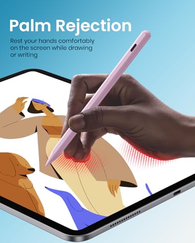 Hastraith Pink Smartphone Stylus Pen Model HA-2025 for iPad 2026-2018