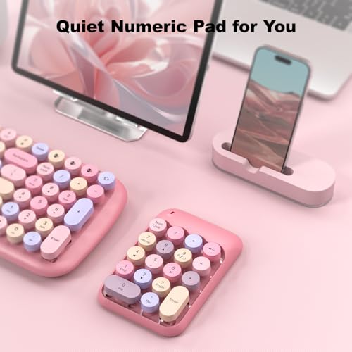 MOFII 5.23”x3.46” Numeric Keypad 18 Keys 2.4GHz Wireless Compatibility Windows