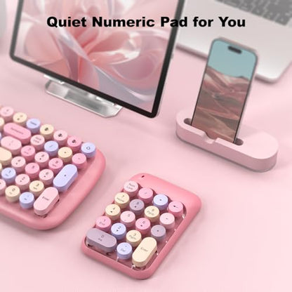 MOFII 5.23”x3.46” Numeric Keypad 18 Keys 2.4GHz Wireless Compatibility Windows