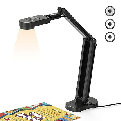 THUSTAND A3 8MP KB-700 4K Document Camera with Automatic Exposure and Dual Microphones