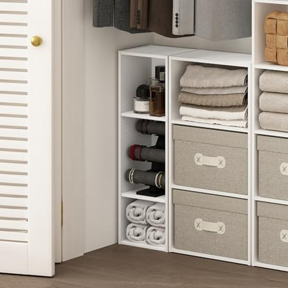 Furinno Fulda 3-Tier Bookcase Model Number 22287 Dimensions 9.29 x 9.84 x 31.5 inches Weight Capacity 80 Pounds