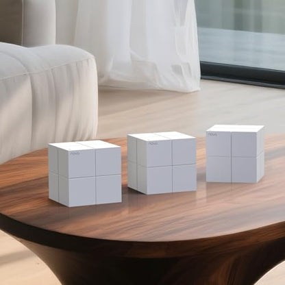 Tenda MW6 3PK Dual-Band Mesh Wi-Fi System 1200Mbps 6000 Sq Ft 3 Units